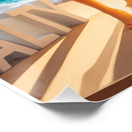 Waves & Wanderlust Collection Perfect Poster (Hoek)