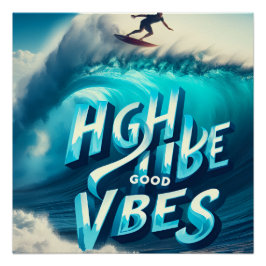 Waves & Wanderlust Collection Perfect Poster