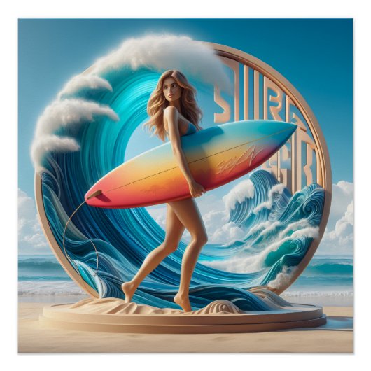 Waves & Wanderlust Collection Perfect Poster (Voorkant)