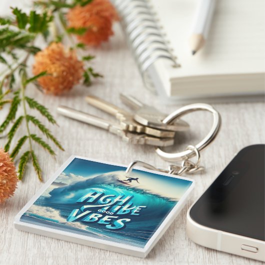 Waves & Wanderlust Collection Sleutelhanger (Voorkant Rechts)