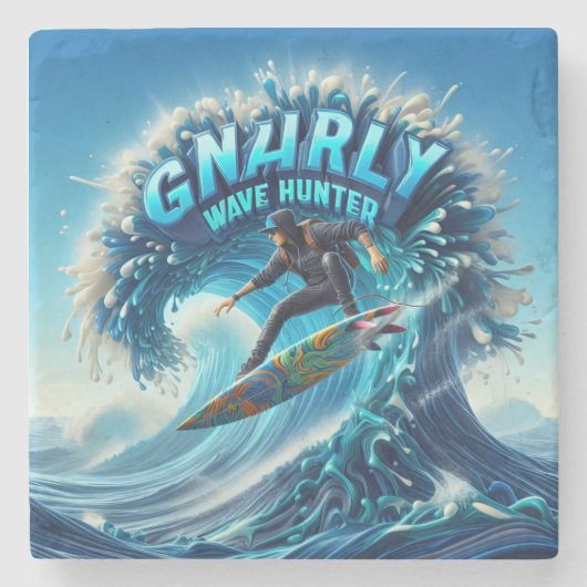 Waves & Wanderlust Collection Stenen Onderzetter (Voorkant)