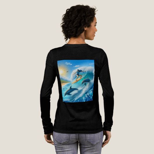 Waves & Wanderlust Collection Sweatshirt (Achterkant)