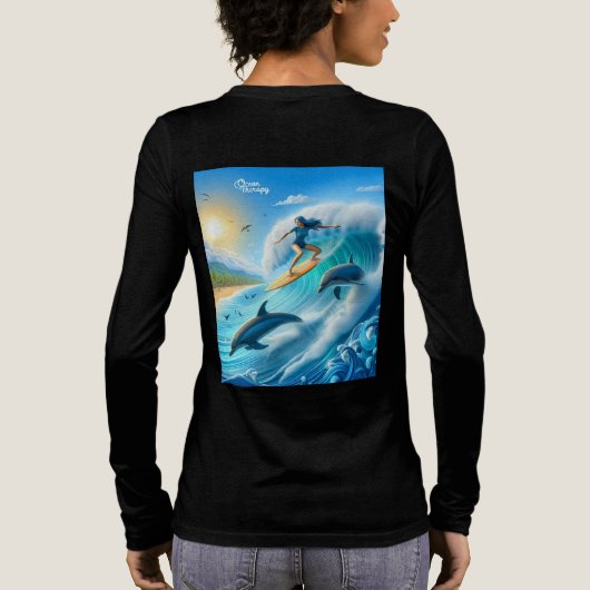 Waves & Wanderlust Collection Sweatshirt (Achterkant)