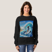 Waves & Wanderlust Collection Sweatshirt (Voorkant volledig)