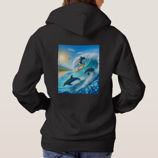 Waves & Wanderlust Collection Sweatshirt (Achterkant)