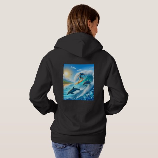 Waves & Wanderlust Collection Sweatshirt (Achterkant volledig)