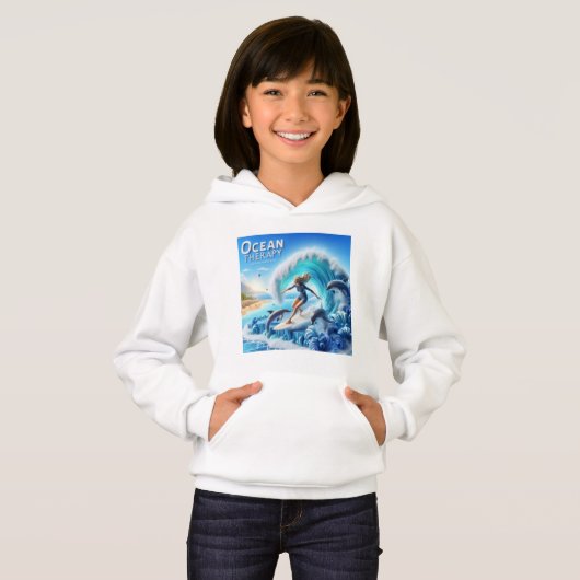 Waves & Wanderlust Collection Sweatshirt (Voorkant volledig)
