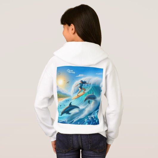 Waves & Wanderlust Collection Sweatshirt (Achterkant volledig)