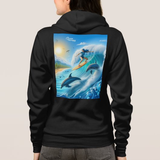 Waves & Wanderlust Collection Sweatshirt (Achterkant)