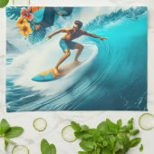 Waves & Wanderlust Collection Theedoek (Gevouwen)