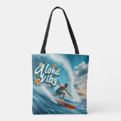 Waves & Wanderlust Collection Tote Bag (Achterkant)