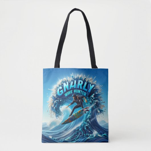 Waves & Wanderlust Collection Tote Bag (Voorkant)
