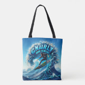 Waves & Wanderlust Collection Tote Bag (Achterkant)