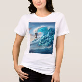 Waves & Wanderlust Collection Tri-Blend Shirt (Voorkant)