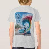 Waves & Wanderlust Collection Tri-Blend Shirt (Achterkant)