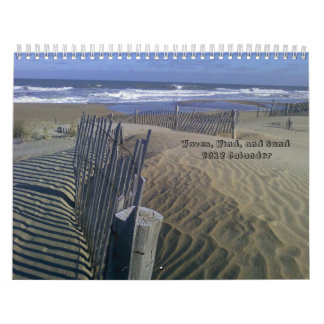 Waves, Wind en Sand 2012 Calander Kalender