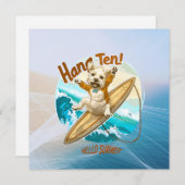 Waves & Woofs Wishes Feestdagenkaart (Voorkant / Achterkant)