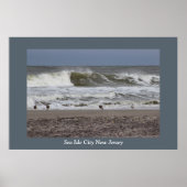 Waves Zee Isle City Poster (Voorkant)