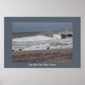 Waves Zee Isle City Poster (Voorkant)
