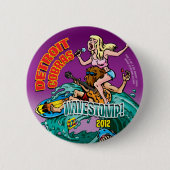 WAVESTOMP 2012 DETROIT COBRAS BUTTON (Voorkant)