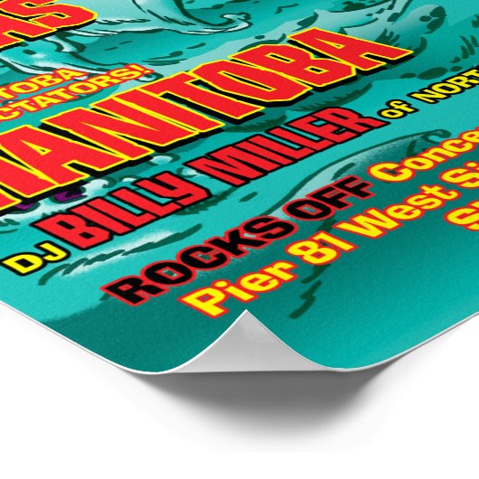 WAVESTOMP 2012 DICK DALE Poster (Hoek)