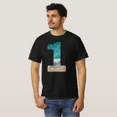 Wavey 1 - Bold Beach / Surven-geïnspireerd Draag d T-shirt (Voorkant volledig)