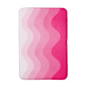 Wavey Stripe Modern Bath Mat (Voorkant Verticaal)