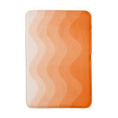 Wavey Stripe Modern Bath Mat (Voorkant Verticaal)