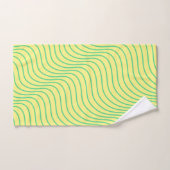 Wavey Stripe Modern Bathroom Towel Set Bad Handdoek (Handdoek)