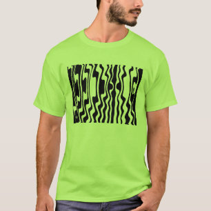 Wavey Stripey - Aangepast T-shirt