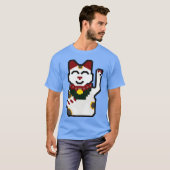 Waving Cat cadeau T-shirt (Voorkant volledig)