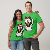 Waving Cat cadeau T-shirt (Unisex)