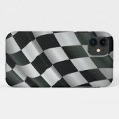 Waving Checkered Flag iPhone 5 Hoesje (Achterkant (horizontaal))