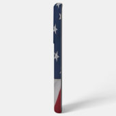 Waving Fabric USA Vlag Samsung Galaxy Hoesje (Linkerkant)