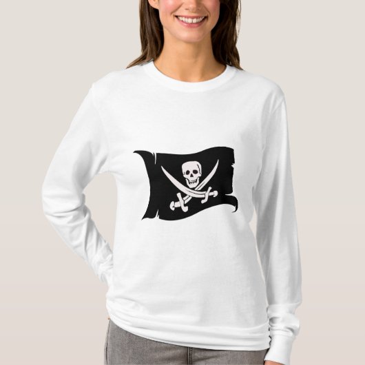 Waving Flag #10 Jack Rackham T-shirt (Voorkant)