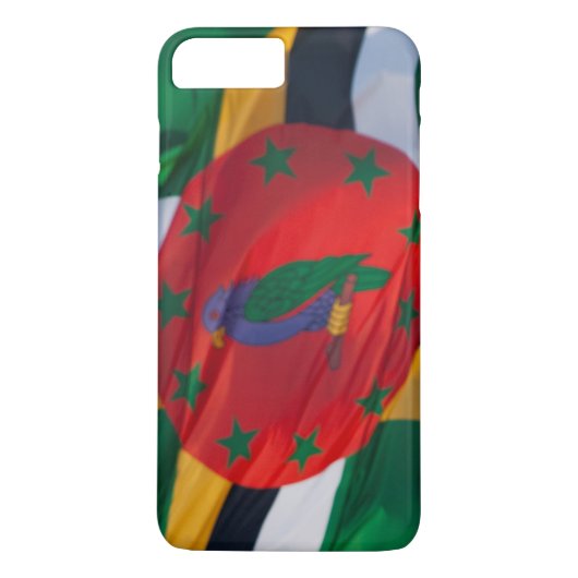 Waving Flag Dominica Case-Mate iPhone Case (Achterkant)