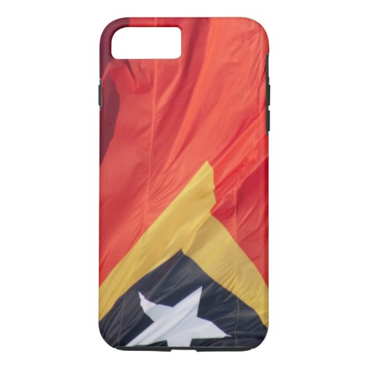 Waving Flag Oost-Timor Case-Mate iPhone Case (Achterkant)