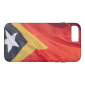 Waving Flag Oost-Timor Case-Mate iPhone Case (Achterkant (Horizontaal))