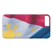 Waving Flag op de Filipijnen Case-Mate iPhone Case (Achterkant (Horizontaal))