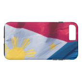 Waving Flag op de Filipijnen Case-Mate iPhone Case (Achterkant (Horizontaal))
