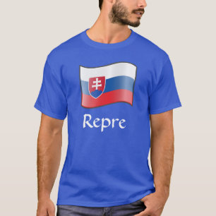 Waving Flag Slowakije Repre T-Shirt
