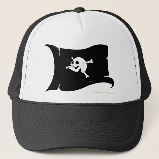Waving Flag Trucker Pet (Voorkant)
