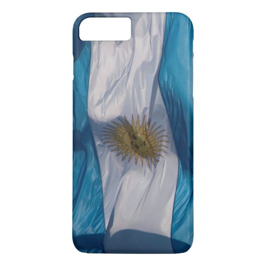 Waving Flag van Argentinië Case-Mate iPhone Case (Achterkant)