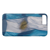 Waving Flag van Argentinië Case-Mate iPhone Case (Achterkant (Horizontaal))