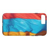 Waving Flag van Armenië Case-Mate iPhone Case (Achterkant (Horizontaal))