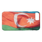 Waving Flag van de Azerbeidzjan Case-Mate iPhone Case (Achterkant (Horizontaal))