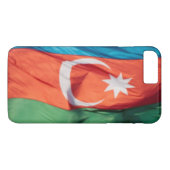 Waving Flag van de Azerbeidzjan Case-Mate iPhone Case (Achterkant (Horizontaal))