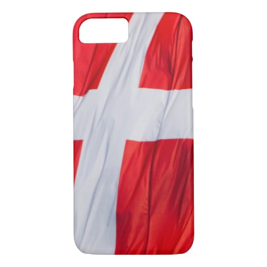 Waving Flag van Denemarken Case-Mate iPhone Case (Achterkant)