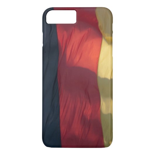Waving Flag van Duitsland Case-Mate iPhone Case (Achterkant)