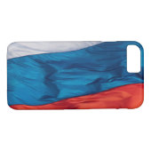 Waving Flag van Rusland Case-Mate iPhone Case (Achterkant (Horizontaal))